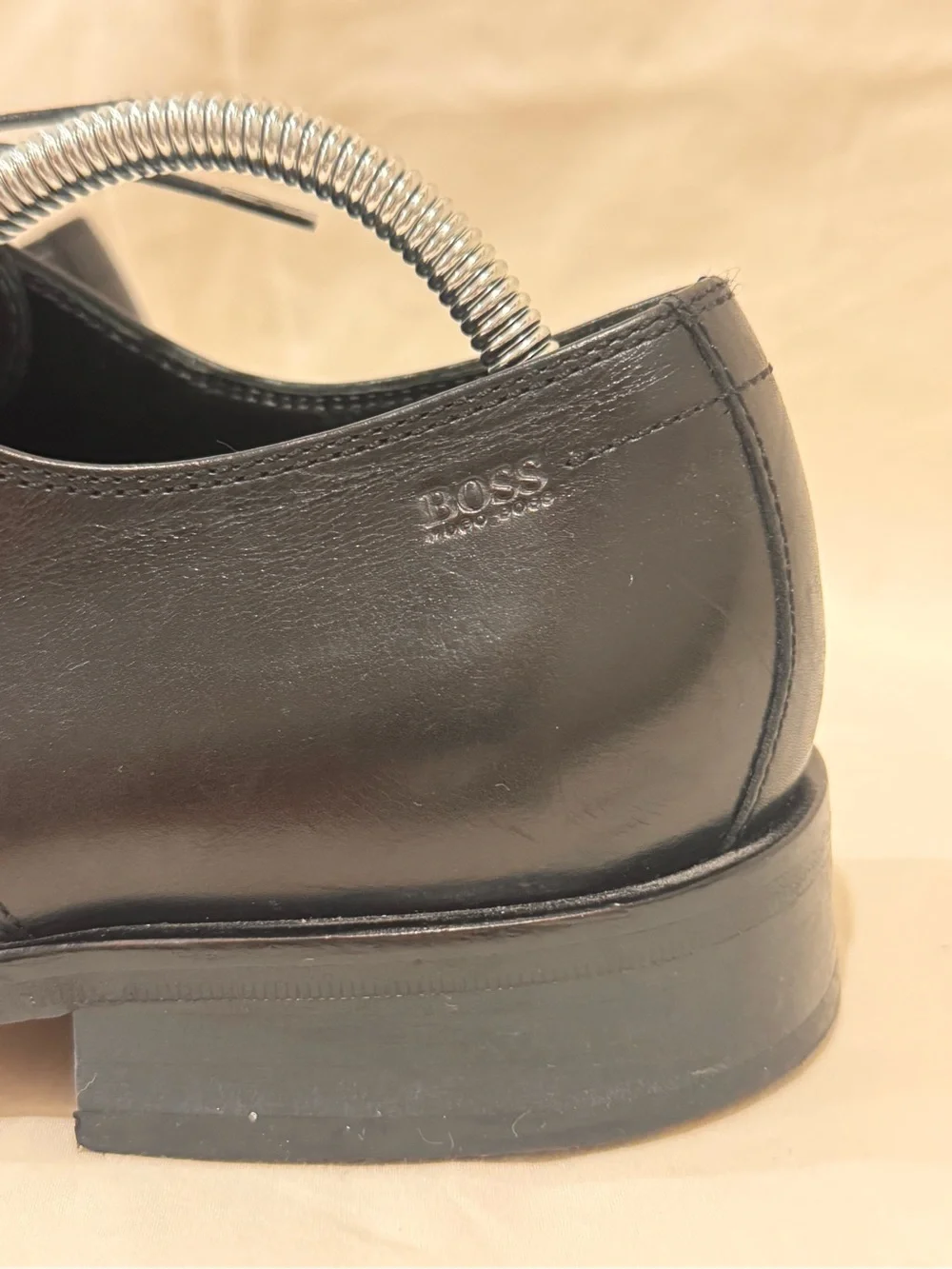 Boss Hugo Boss Men’s lace-up derby shoe US 7 black